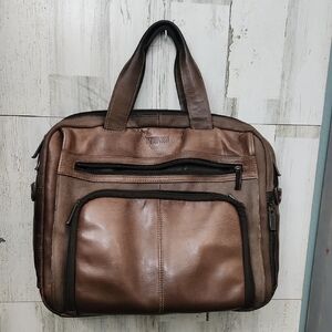 Brown Leather Men's Bag